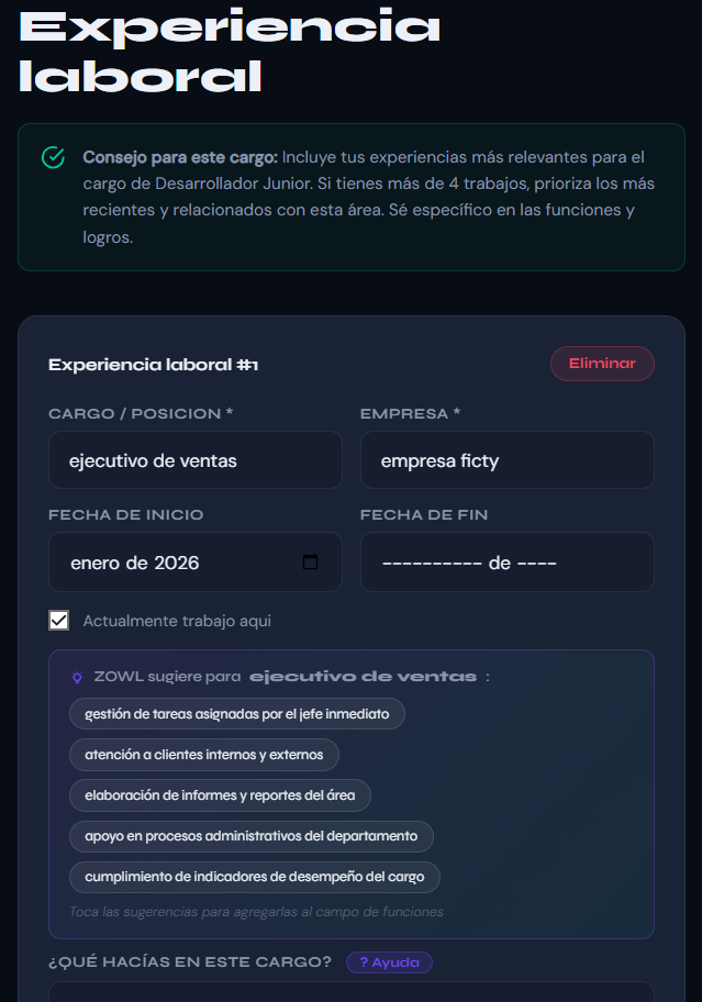 CV Template 5
