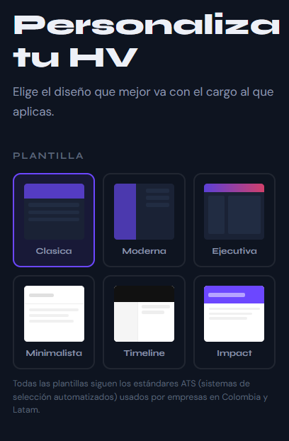 CV Template 6
